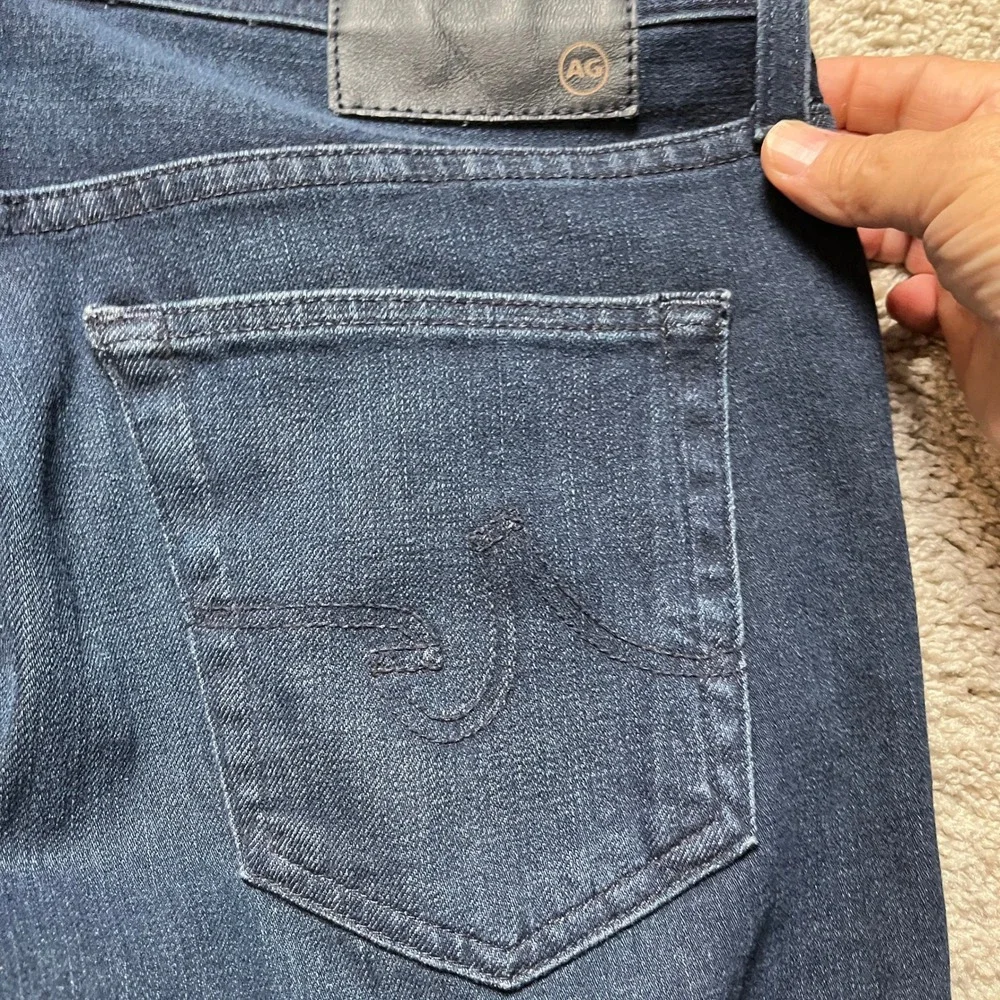 AG Adriano Goldschmied The Everett Jeans Mens 30x34 Dark Indigo Slim Straight